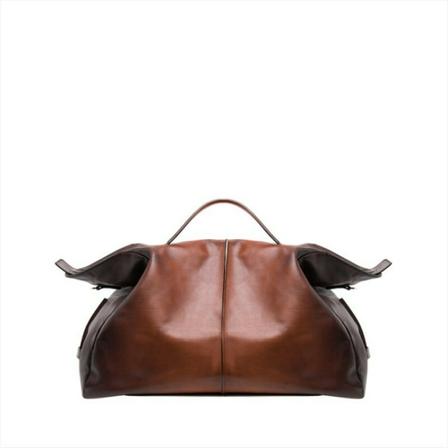 Santoni, Bag Bruin, Dames, Maat:ONE Size,leer