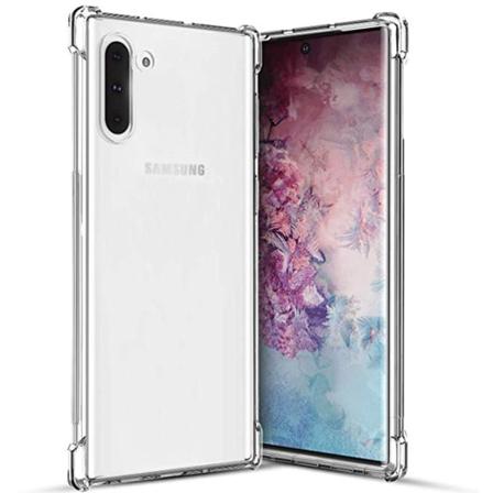TG Samsung Galaxy Note 10 - Robust Silikoneskal i Transparent/Gennemsigtig