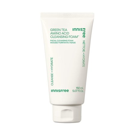 Innisfree Green Tea Amino Acid Cleansing Foam 150ml, Skincare, Renseprodukter, Rens & Vask