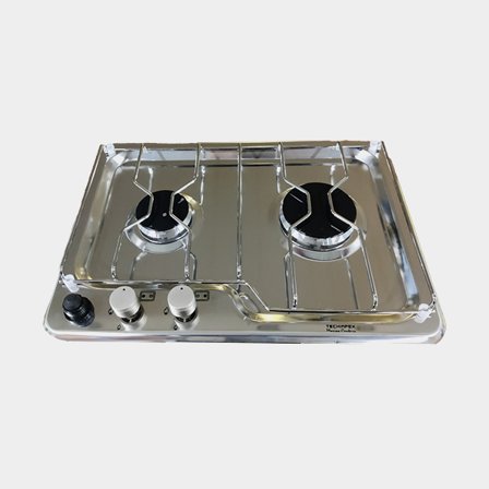 Gasolkök / spishäll Techimpex Seafarer, med gnisttändning, 2 plattor