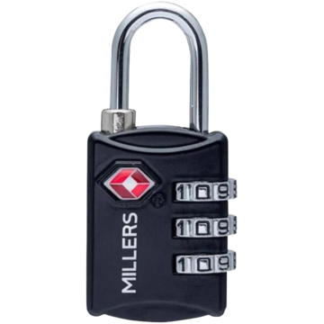 Kombinationshänglås TSA