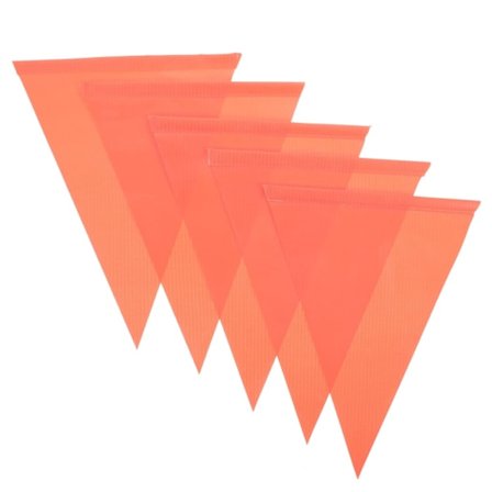 Pyöräilyvaroituslippusetti 5 kpl Oranssi pyörän lippu poikien ja tyttöjen pyörille lapsille