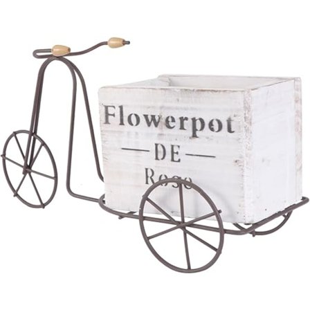 1 Styk Cykel Plantepotte Rustik Patio Plantepotte Plantepotte Plante