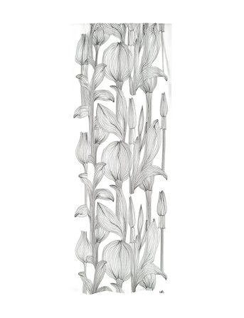 Kukat Puhkeavat Curtain135X245 White Marimekko Home