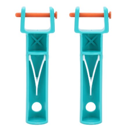 2 stk. Svømmebassenghåndtak ABS Bassengstøvsugerhode Håndtak med bred anvendelse Enkel å installere for svømmebasseng