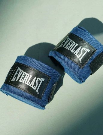 EVERLAST Core Handwraps, 305 Cm - Blue - ONE SIZE