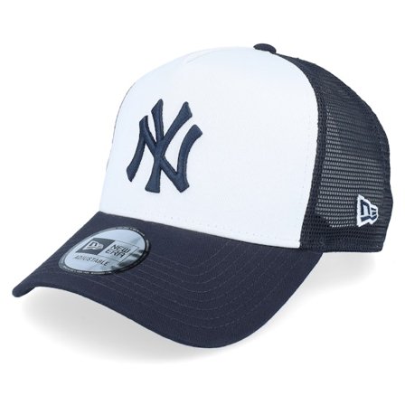 New Era - MLB Preto trucker Boné - New York Yankees Colour Block White/Navy Trucker @ Hatstore