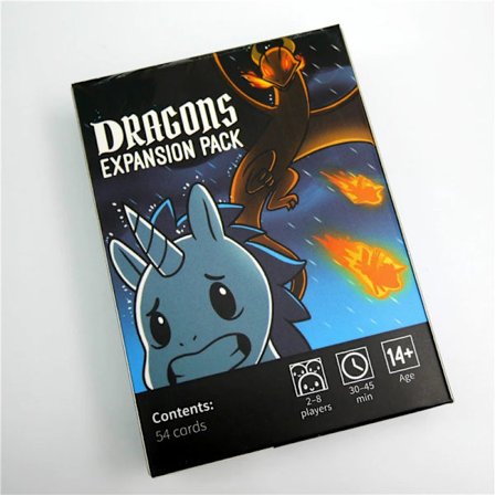 Ny andra upplagan Unicorns Core Board Game Card And Dragons NSFW Rainbow Uncut Legend Expansion Pack