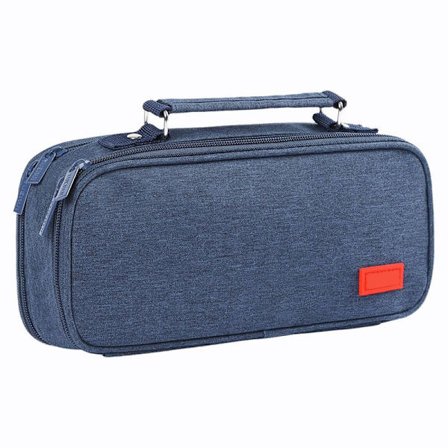 Penalhus Stor Kapacitet, Multifunktionelt penalhus – Vandtæt Canvas, til skole, studerende og kontor