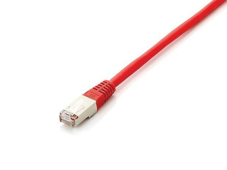 Equip PATCH CBL CAT.6A S/FTP (PIMF) LSOH RED 20M CABL
