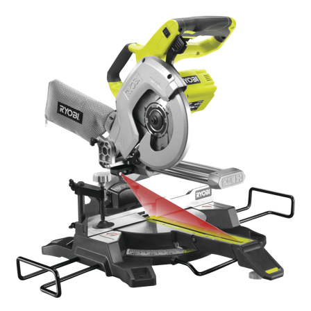 Ryobi R18MS216-0 Kap- och gersåg utan batteri och laddare, Stationära verktyg