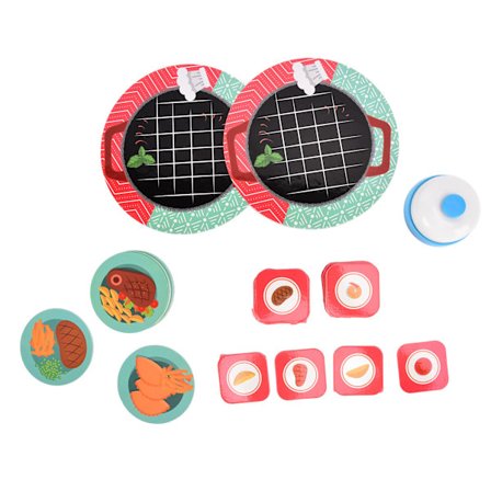 Madpuslespil til børn, matchende spil, pædagogisk læring, kognitive legetøj