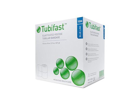 Tubifast 7,5 cm x 10 m blå, 1 stk.