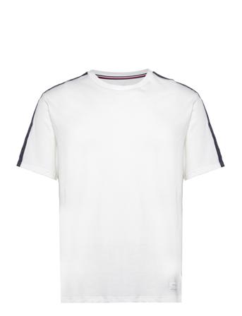 Ss Tee Logo White Tommy Hilfiger