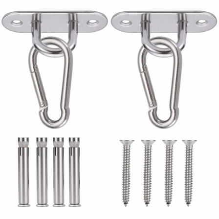 Takfeste, Kraftig takfeste med SUS304 rustfritt stål for betong tre sett yoga hengekøye hengende lastekapasitet opp til 450 kg