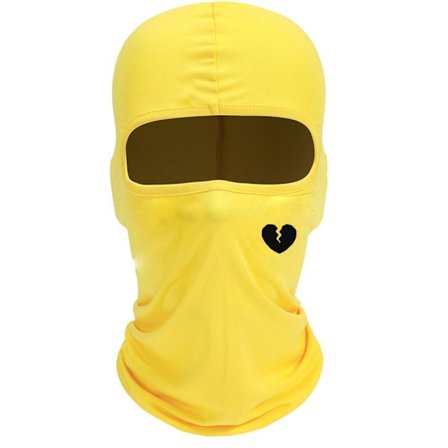 Full Face Cap Cykling Balaclava GUL