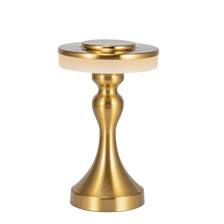 Dimbar Trådlös LED Batteridriven Bordlampa, Bärbar USB 3 Färgväxlande Sänglampa, Lämplig för Inomhus Utomhus