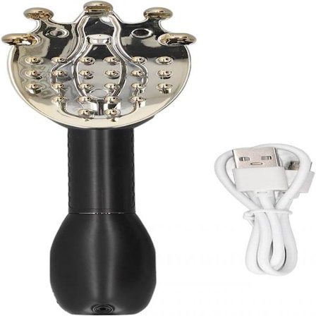 Elektrisk Ryggkløer 45cm Uttrekkbar Effektiv Kløestillende Rygg Kropp Skrape Massasjeverktøy for Hjemreise Svart