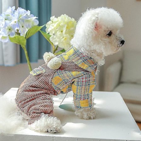 Nopea toimitus Koiran vaatteet,koiran vaatteet Koiran haalari T-paita Yöpaidat Korduroyhousut S-koirille Lemmikkieläinten vaatteet