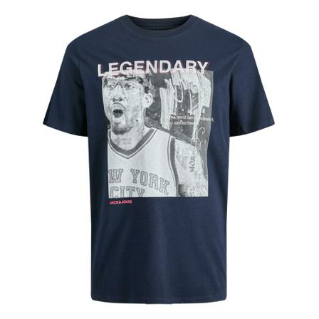 Jack & Jones, T-shirt Blauw, Heren, Maat:L