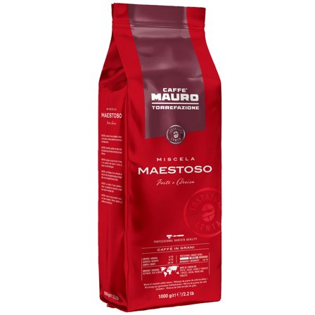 Caffe mauro Maestoso kaffebönner 1 kg | Kaffe > Kaffebönor | Bagaren och Kocken