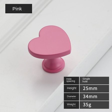 2st Love Garderob Dörrhandtag Lådhandtag ROSA