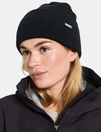 Didriksons River Beanie - Black - ONE SIZE