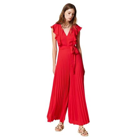 Twinset, Pleados long monkey Rood, Dames, Maat:M
