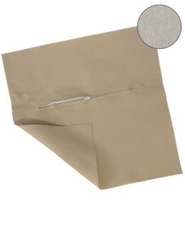 Rückenteil für Kissen 45x45 cm leinenfarbig