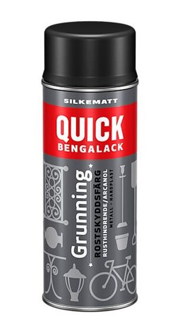 QUICK QUICK B GRUNNING SPRAY SORT SM 400ML
