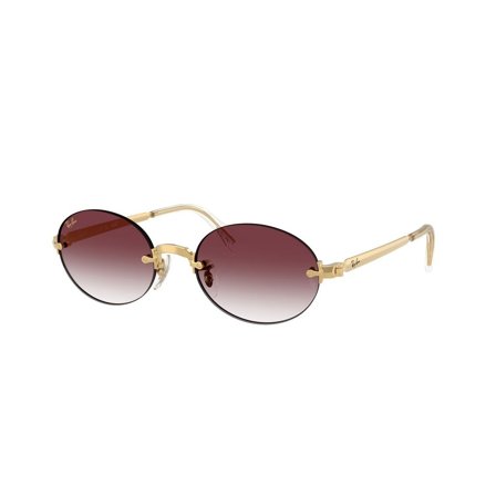 Ray-Ban -Aurinkolasit - Gold Round - Ray-Ban RB3929 001/8H 5420