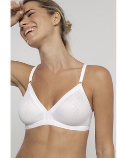 BH uden bøjle Tiffany Hvid - D80 - Dorina
