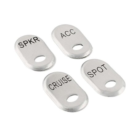 Motorcykel Vippströmbrytare Knappskydd för Harley Davidson