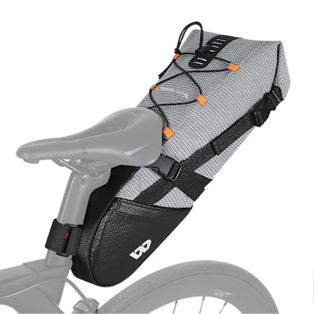 Vandtæt Cykelsaddeltaske 10L Cykelsædetaske Landevej Mountainbike Haletaske Cykeltaske Bagagebærer