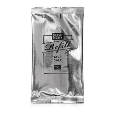 Gourmetkvarnen refill havssalt – 400 g