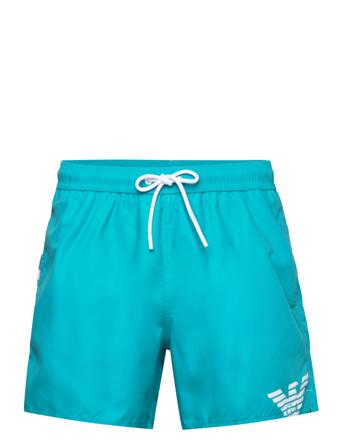 Boxer Badeshorts Blå Emporio Armani*Betinget Tilbud