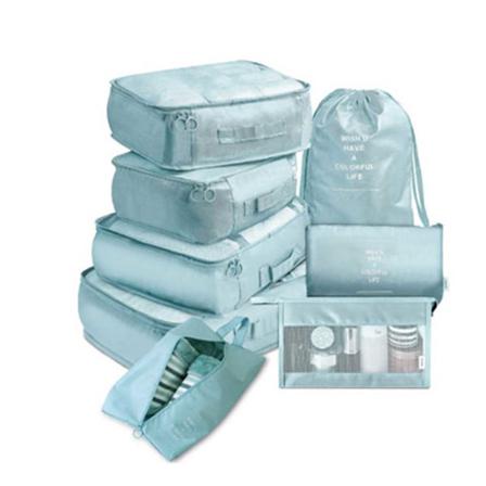 8 Delar/ Set Förvaringsväska Packa Kläder Organizer Resor