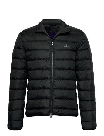The Light Down Jacket Fôret Jakke Svart GANT