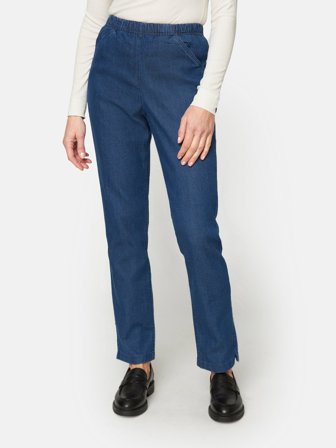 Signature - Jeans - Mørkeblå - Straight Fit