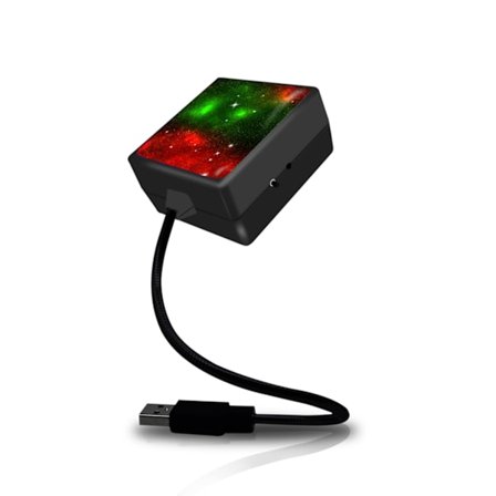 USB LED bilinteriörlampa Neon Atmosphere Ambient Lamp Lampa Dekorativ USB lampa