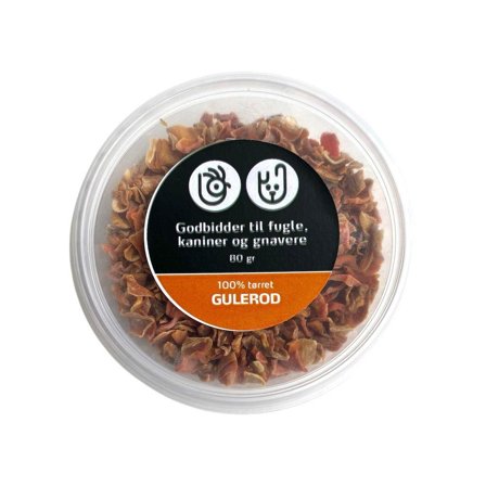 GnagerSnacks Tørket Gulerot 80 g