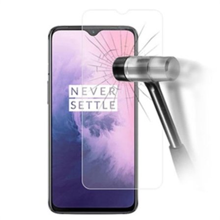 OnePlus 7 Härdat Glas Skärmskydd - 9H, 0.3mm - Klar