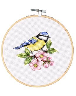 Stickpackung Bild Blaumeise