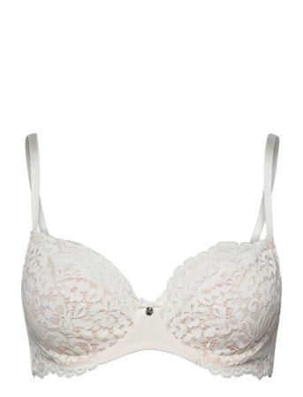 Rose Uf Lingerie Bras & Tops Wired Bras Hvit Hunkemöller