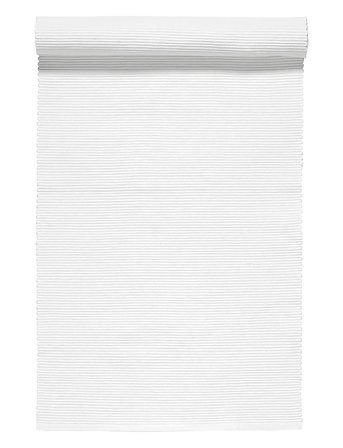 LINUM Uni Runner - White - 45X150CM
