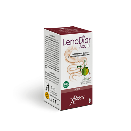 Aboca Lenodiar Adulti Sollievo Intestinale 20 Capsule 500mg