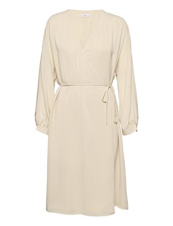 Willa Dress Dresses Wrap Dresses Beige Filippa K