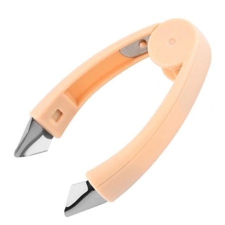 Udkerner, V-formet udkerner Jordbærudkerner Rustfrit stål Ananas Frugt skræller mandel