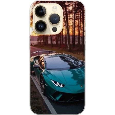 Kompatibel Mobilcover til Apple Apple iPhone 14 Pro Sportsvogn Lamborghini Racing Supercar