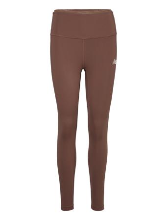 Linear Heritage Legging Running/training Tights Brun New Balance*Betinget Tilbud